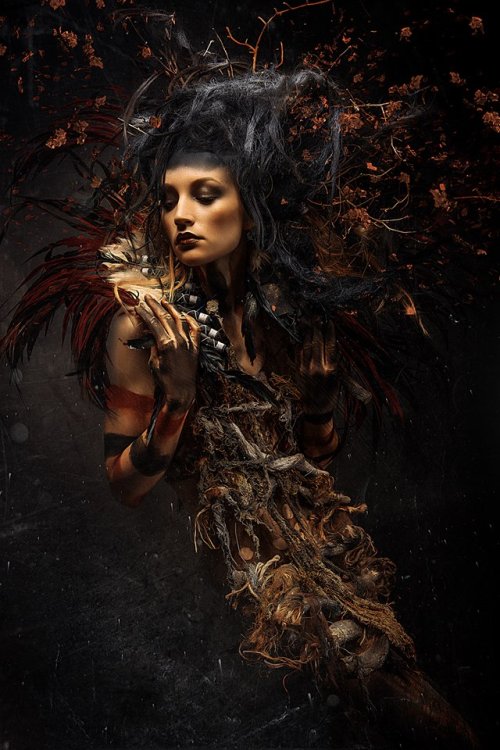 Stefan Gesell fotografia photoshop surreal sombria fashion