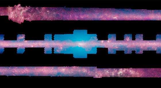 美科學家合成最新360度銀河系全景圖