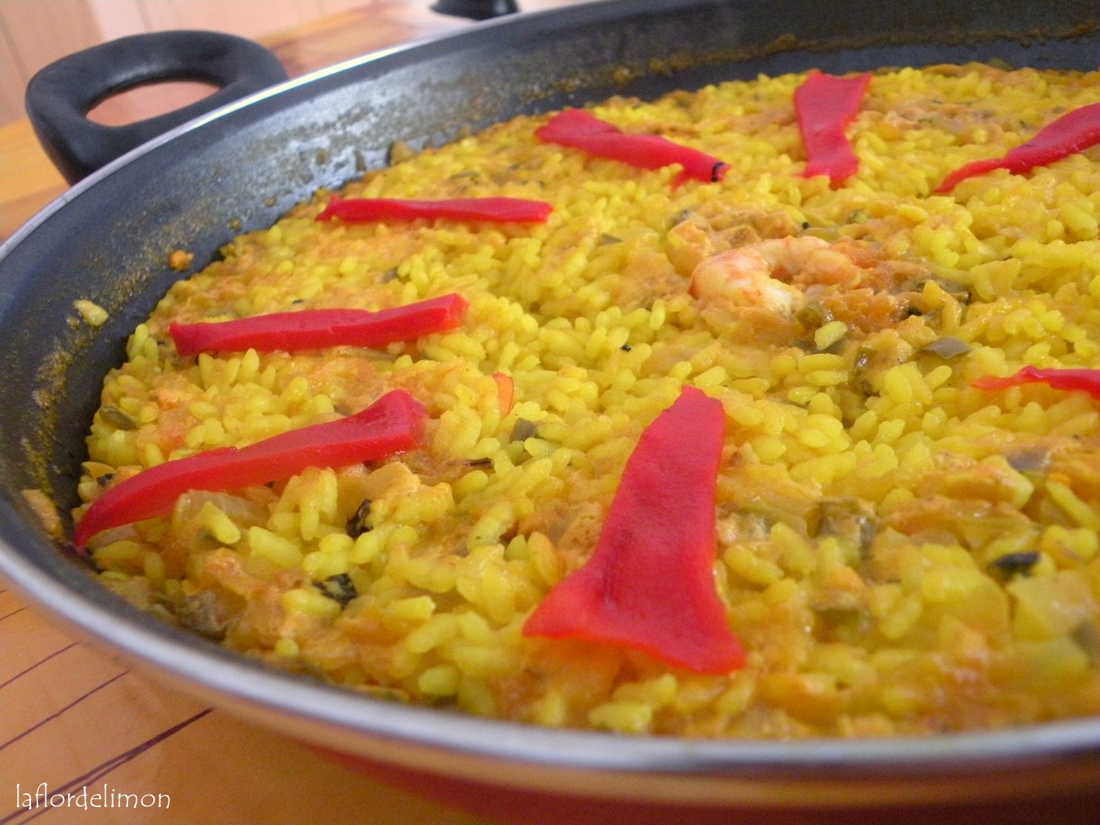 La flor de limón Paella