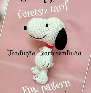 PATRON GRATIS SNOOPY AMIGURUMI 49738