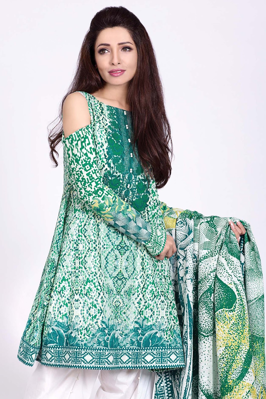 Gul Ahmed Embroidered and Printed Winter Collection 2017 | NSA .blog