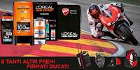 Con L'Oreal Men Expert vinci Moto GP e gadget Ducati Logo Con L'Oreal Men Expert vinci Moto GP e gadget Ducati