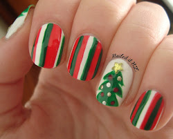 nails nail christmas designs cute manicure short cool winter tree xmas simple holiday trend teenage inspirational diy navidad striped source
