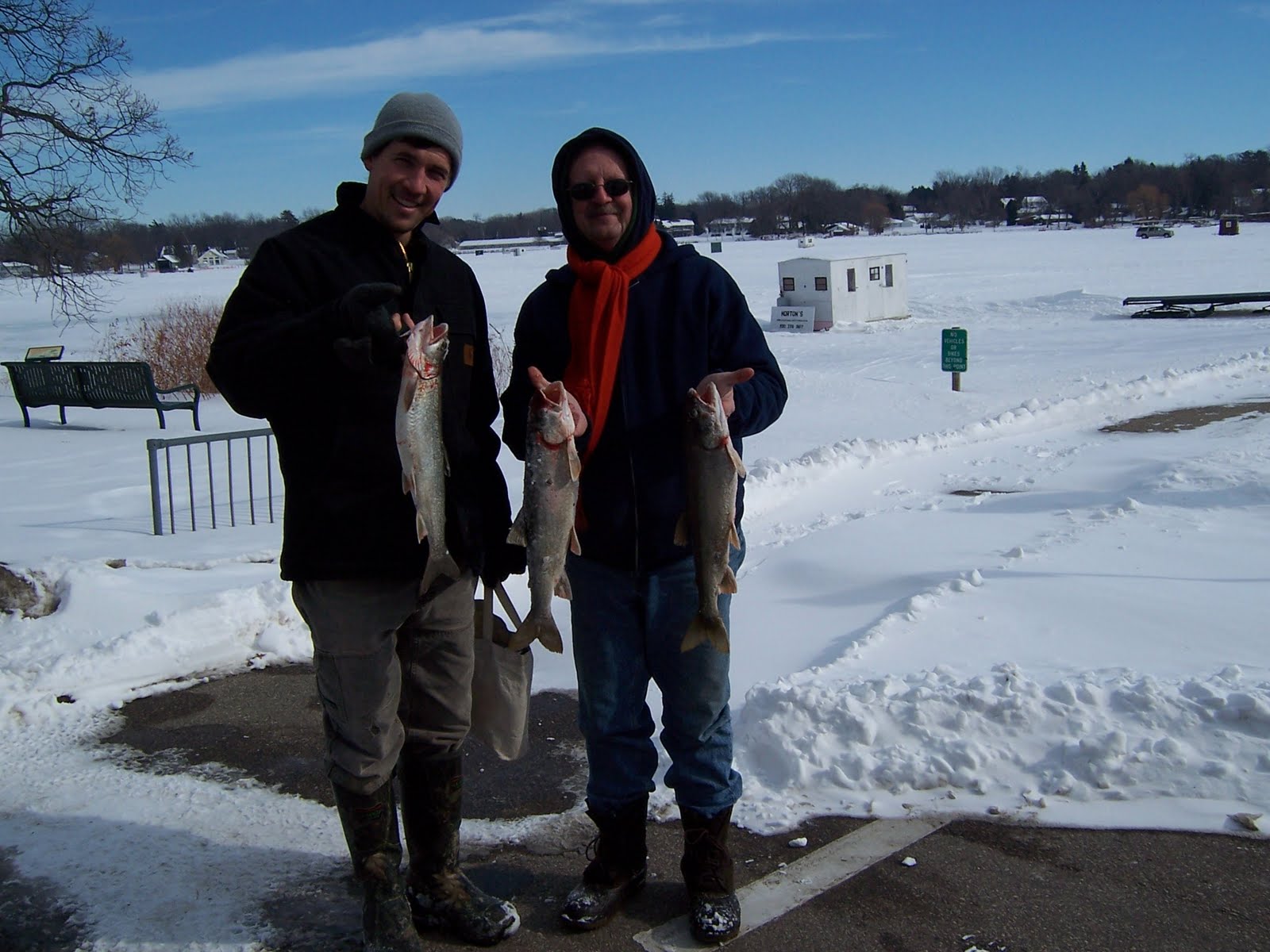 Norton's Lake Report and Catch of the Day BIG GREEN LAKE FISHING UPDATE