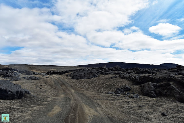 Volcán Askja por libre en Islandia