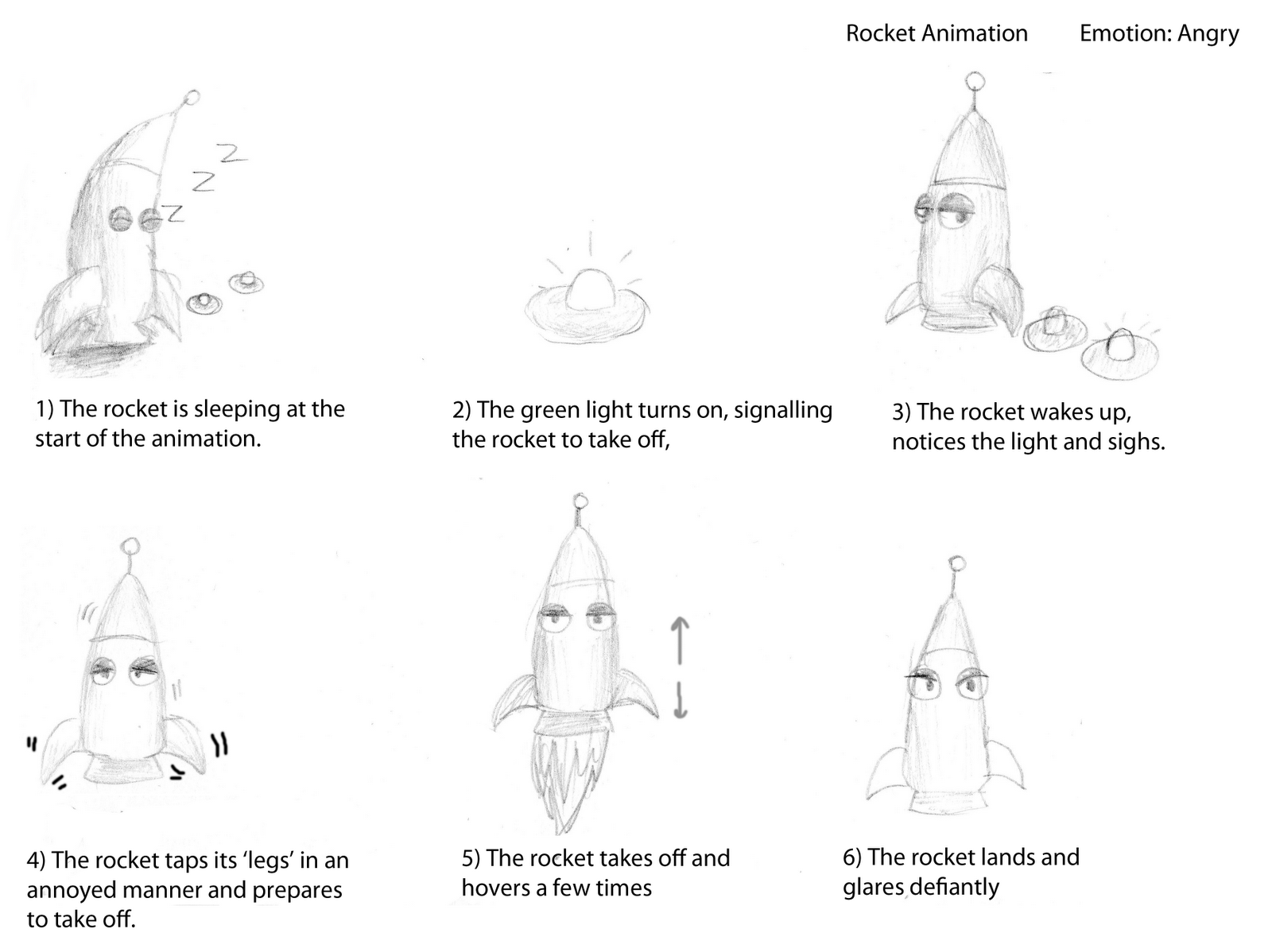 Storyboard Racket Ship Sophie's Quest to Acheive Animating Skills: Rocket animation (Week 4 ...