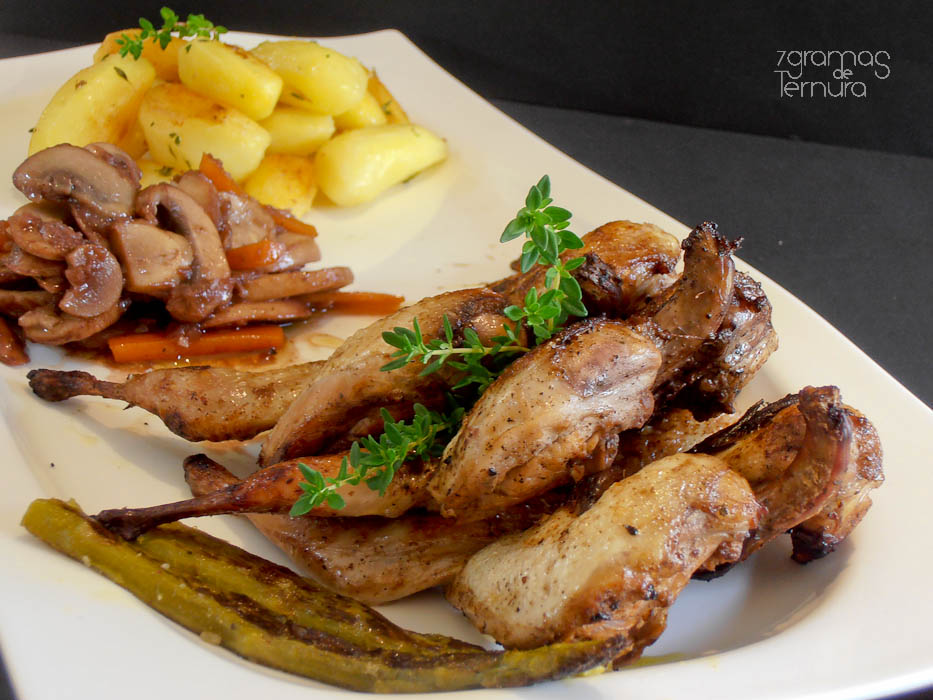 Codornizes Aromáticas | 7gramas de ternura