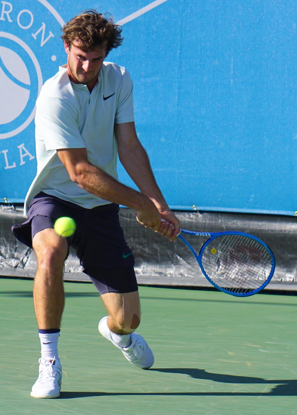 Kudla holds on in tiebreaker, advances in the Tallahassee Tennis
