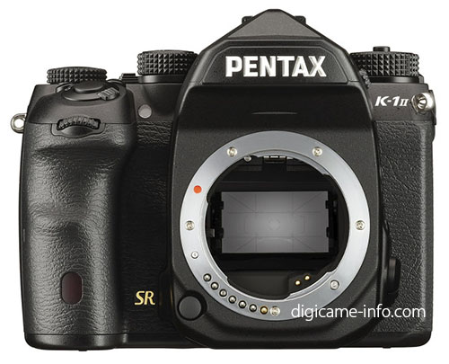 Pentax K-1 II, вид спереди