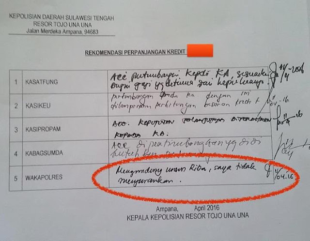 Wakapolres Ini Lebih Memilih Buka Warung Kopi Dan Menolak Riba