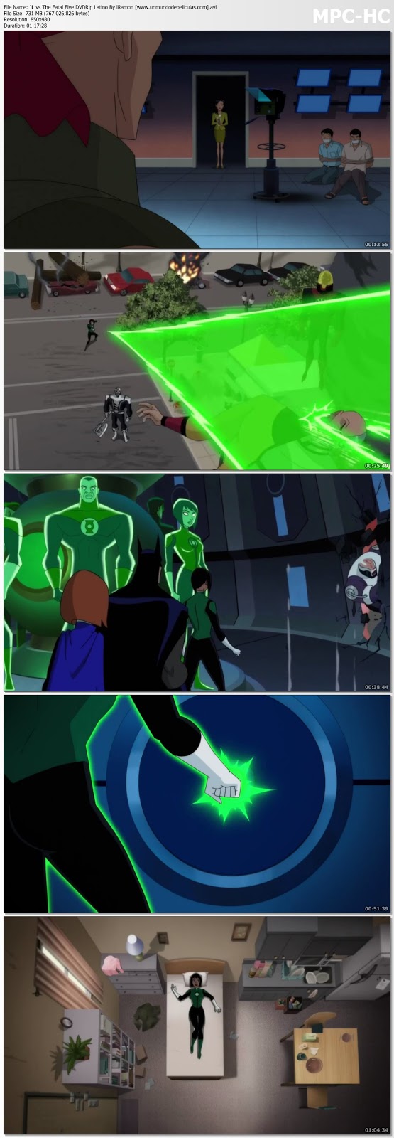 Capturas de la película.