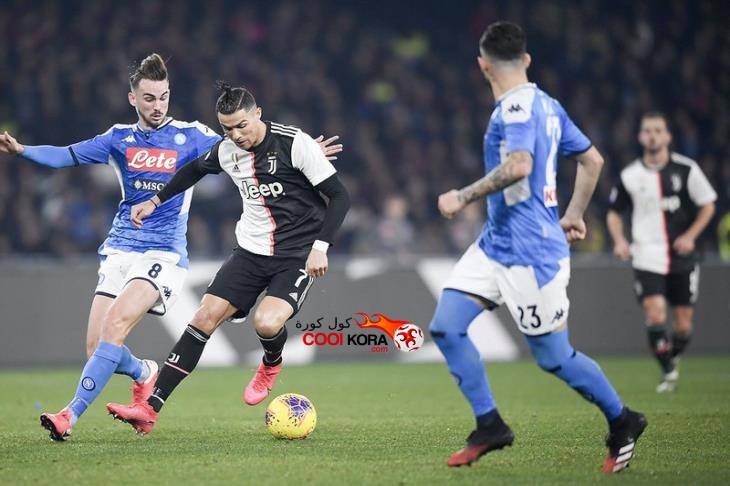 تقرير مباراة يوفنتوس أمام نابولي في الدوري الإيطالي والقنوات الناقلة