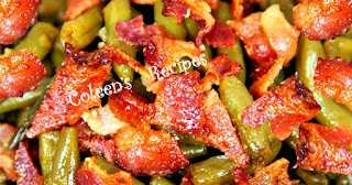 GREEN BEANS and BACON