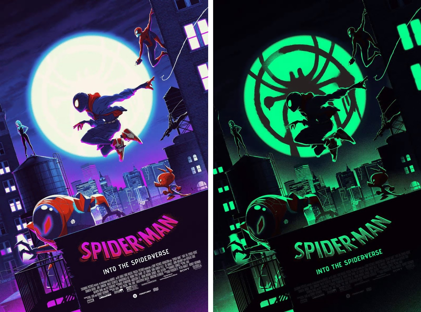The Blot Says... SpiderMan Into the SpiderVerse Movie Poster GID