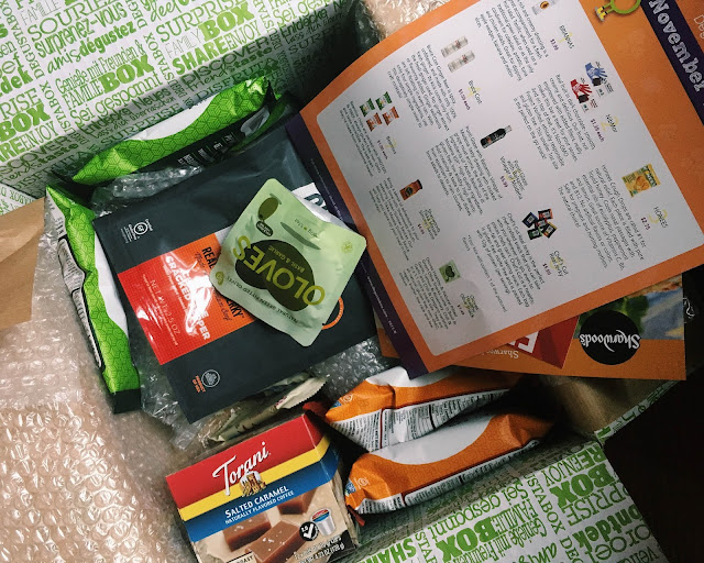 November 2016 Degustabox Unboxing