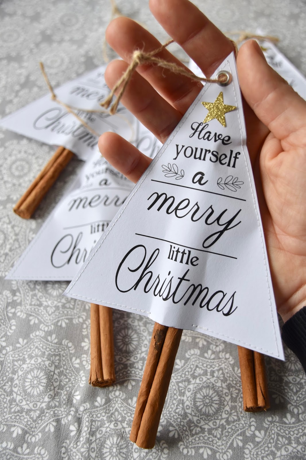 Duftbäumchen statt Weihnachtskarte mamas kram Bloglovin’