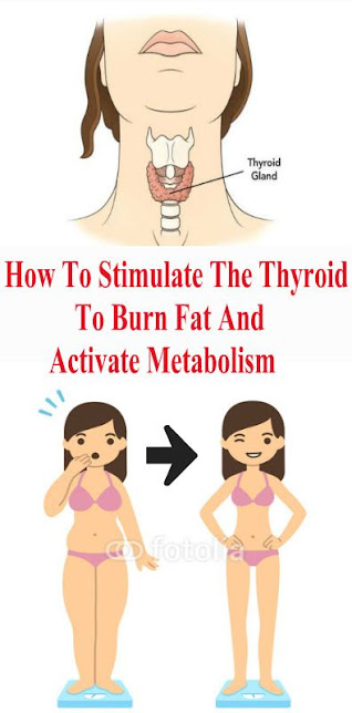 How To Stimulate The Thyroid To Burn Fat And Activate Metabolism