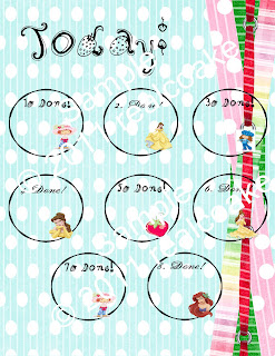 Cute New Digital Craft to Make Printable Chore Charts