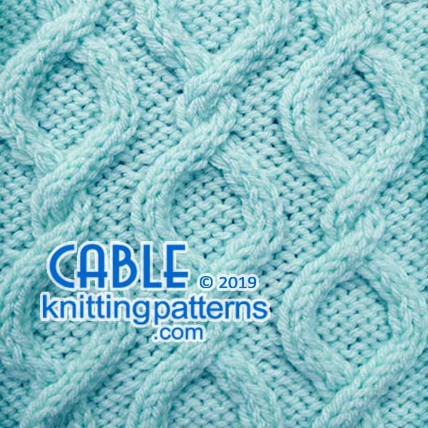 Knitted Cables. Free pattern #cableknitting