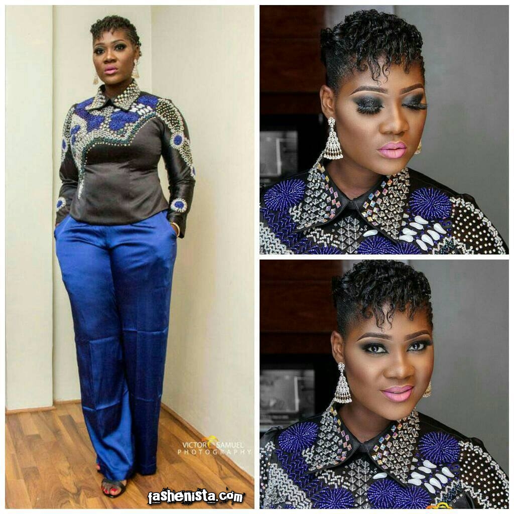 Mercy Johnson Ankara Gown Styles 2024 www.oursavior gr
