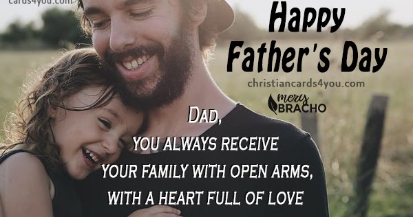 Quotes and congratulations images for the Fathers on their Day with