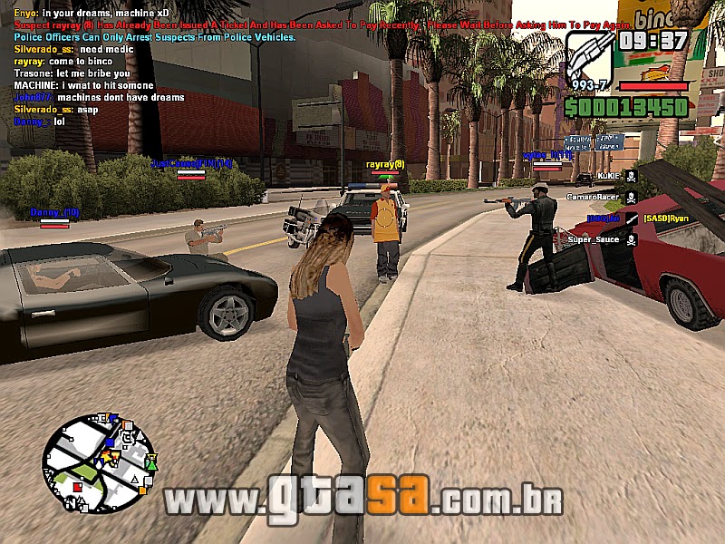 V.G - GTA Multiplayer - Como jogar GTA San Andreas Online http