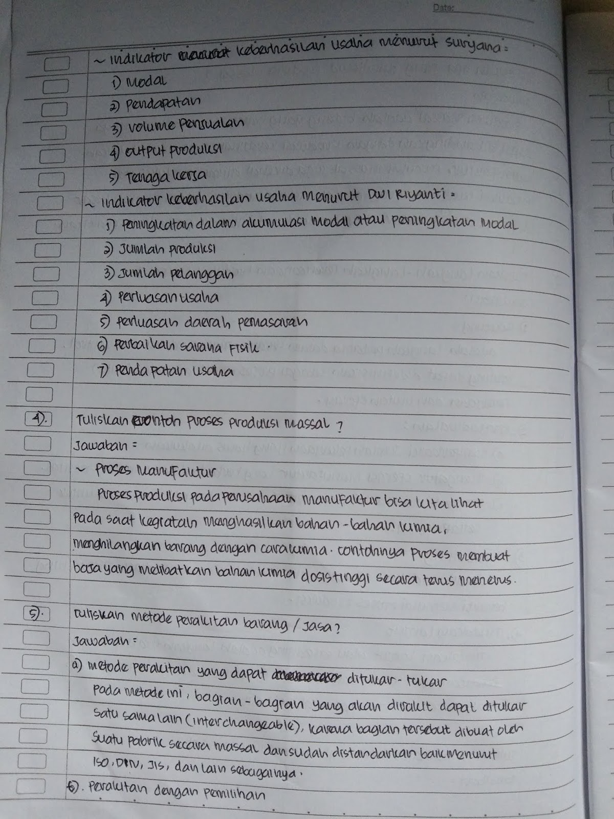 Produk Kreatif Dan Kewirausahaan Tugas Produksi Massal