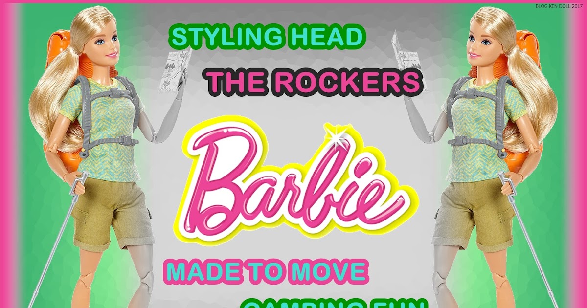 barbie camping fun made to move