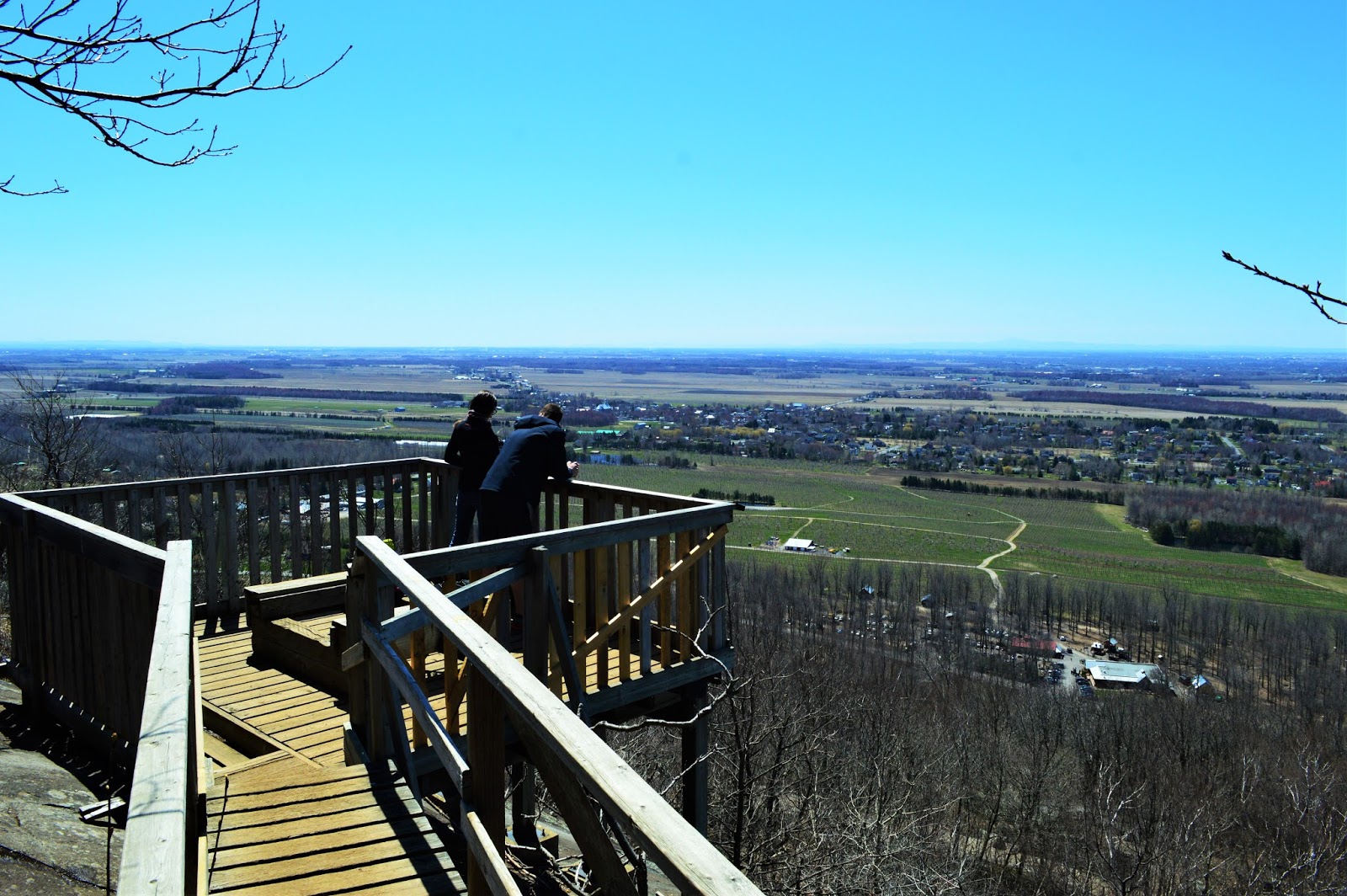 MontSaintGrégoire un parc naturel magnifique à 45 minutes de Montréal