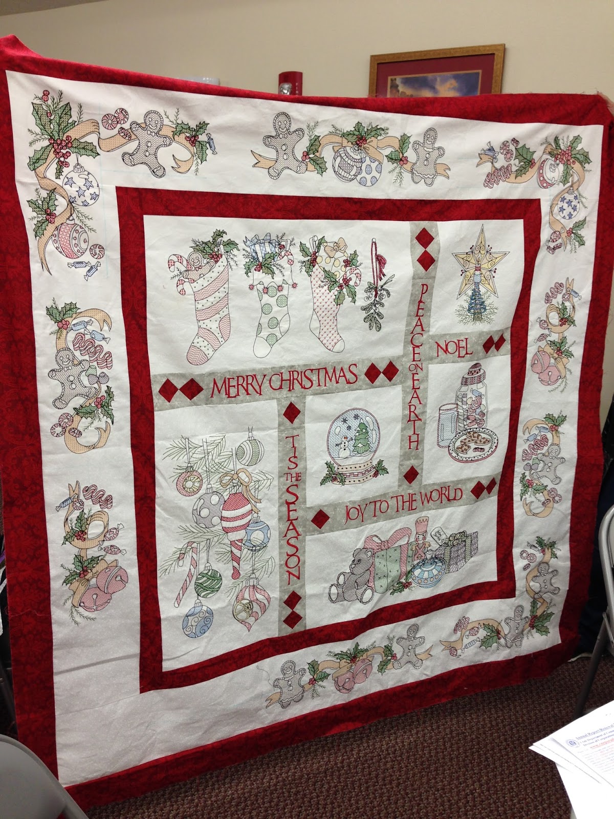 Fawson Farm Becky's Christmas Quilt