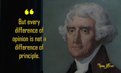 Thomas Jefferson Quotes about Education, Liberty, Democracy and constitution