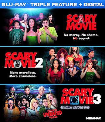 Scary Movie Collection Triple Feature Bluray