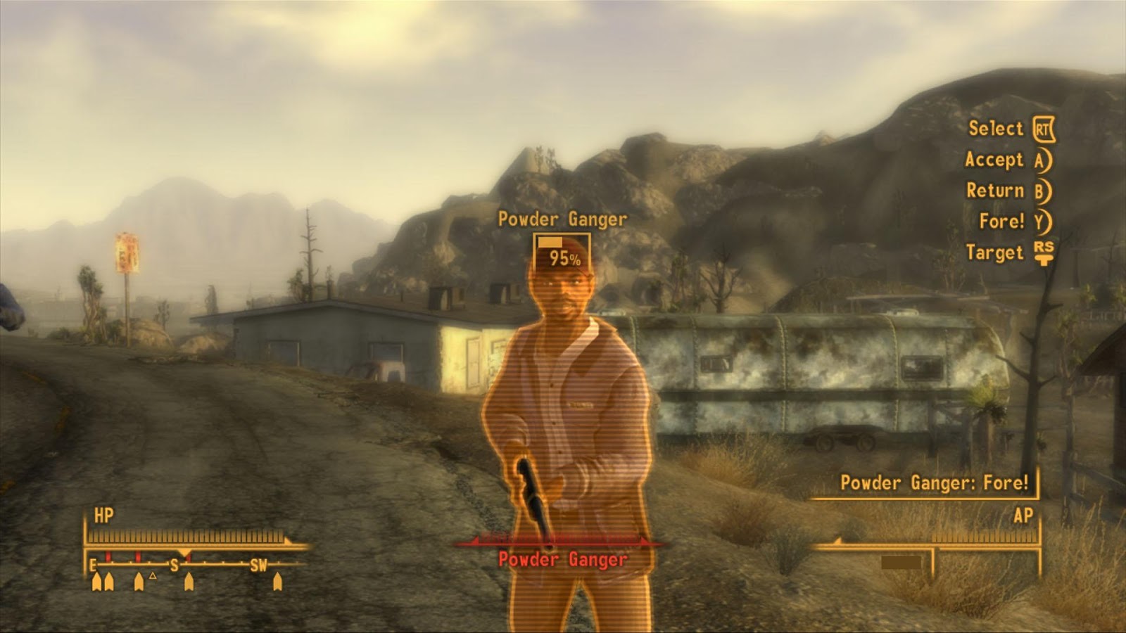 fallout new vegas pc controls