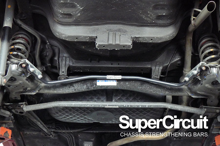 SUPERCIRCUIT CHASSIS STRENGTHENING BARS Perodua Myvi Gen3 Rear Anti