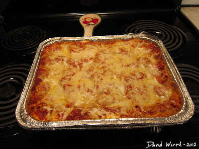 Homemade Lasagna From the Oven Homemade Lasagna From the Oven