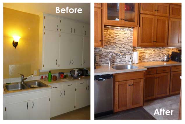 kitchen resurfacing on the central Coast
