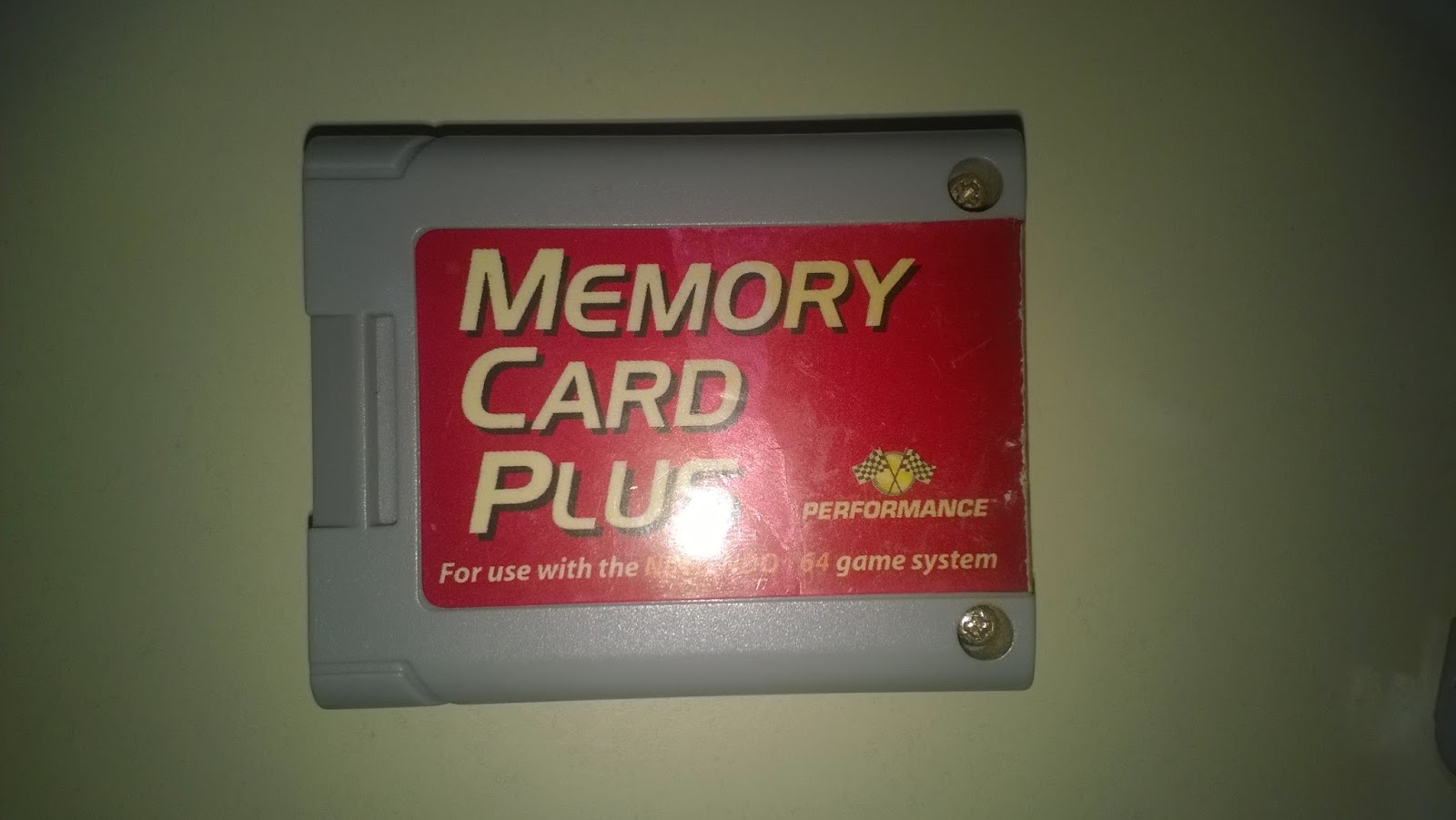 N64 Brasil Memory Card Plus