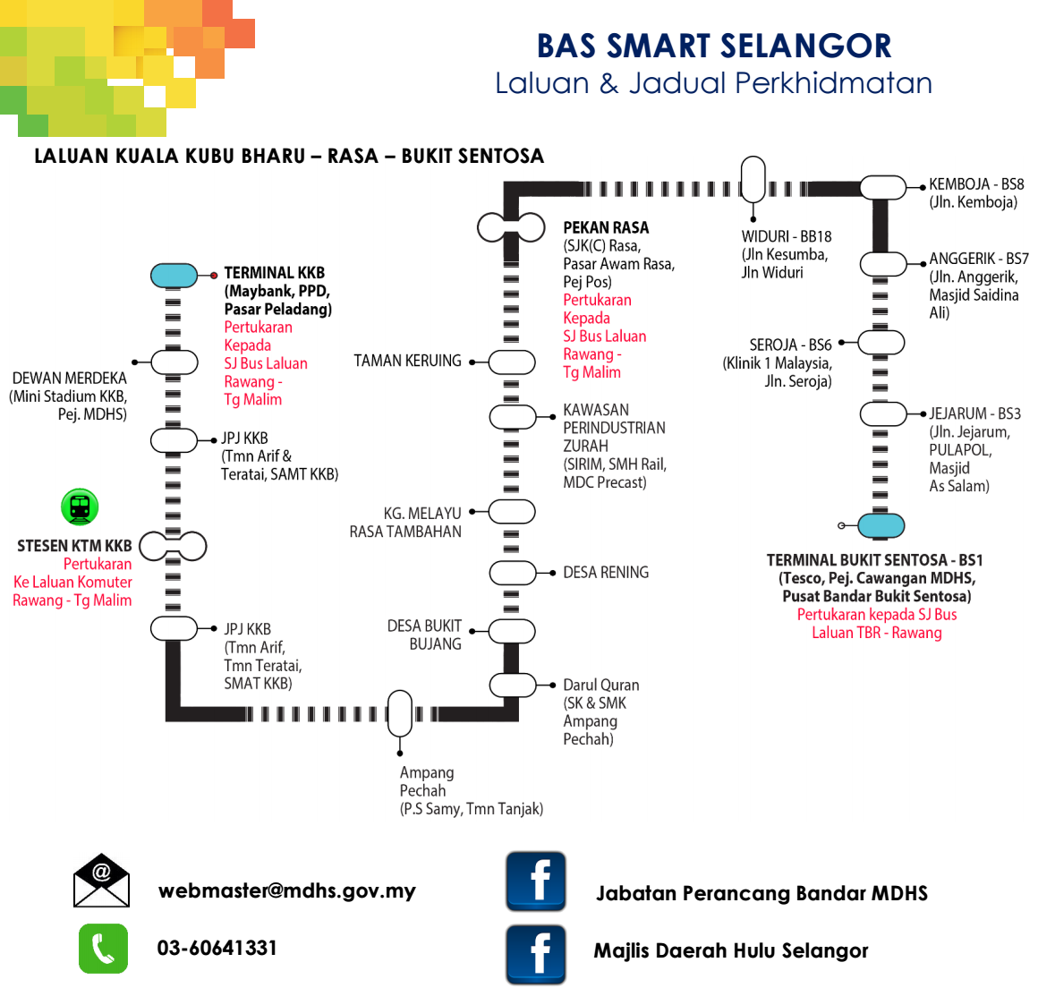Jadual Bas Smart Selangor Shah Alam
