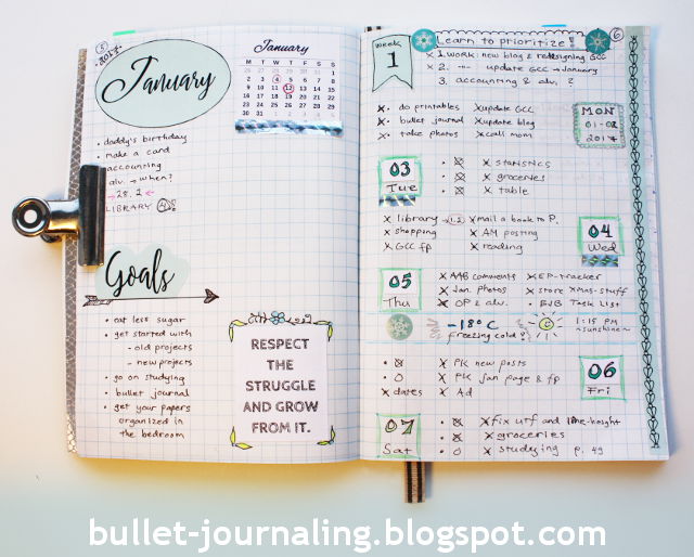 Bullet Journaling: Bullet Journal Week One - First impressions