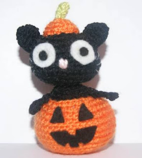 PATRON GRATIS GATO CALABAZA AMIGURUMI 45956