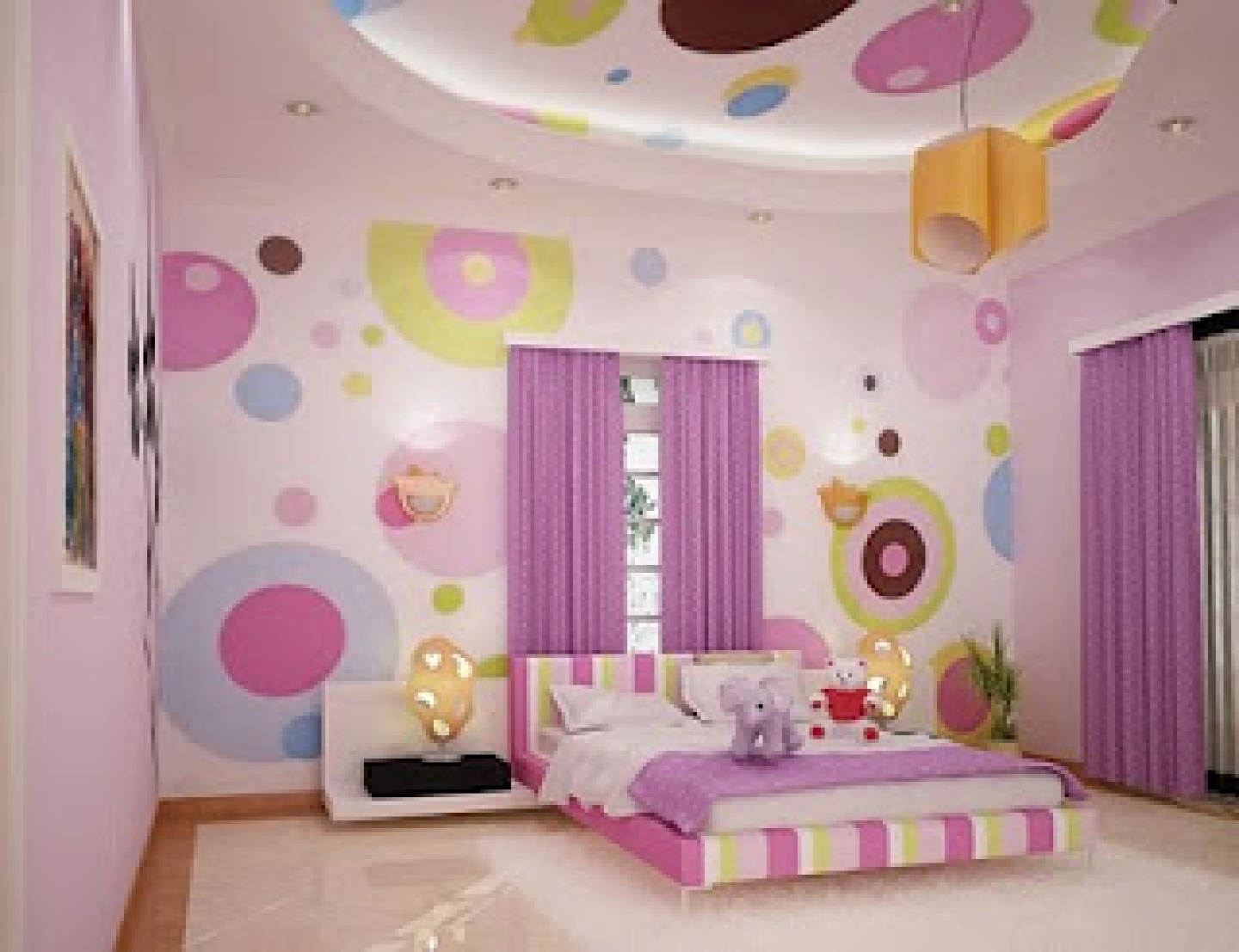 Beautiful Design: Interior Kamar Anak Cewek Lucu