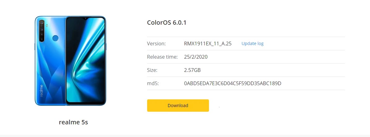 Realme Indonesia May 2020 Security Patch Update [Download Links] - Realmi Updates