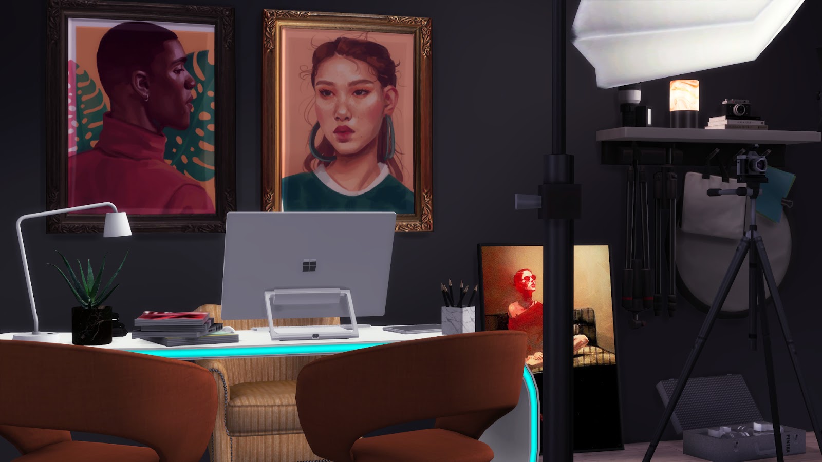 SIMS 4 PHOTO STUDIO & GREENHOUSE HOME DL + CC Bárbara Sims