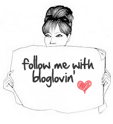 Follow me with bloglovin