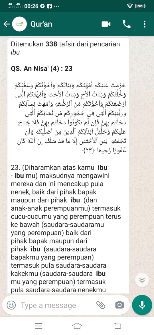 Cara Pasang Bot Al quran di Whatsapp dengan Mudah