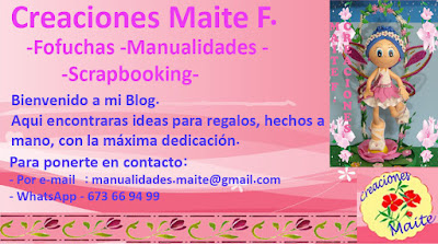 Manualidades y Creaciones Maite F.: Grupo Fofuchas personalizadas