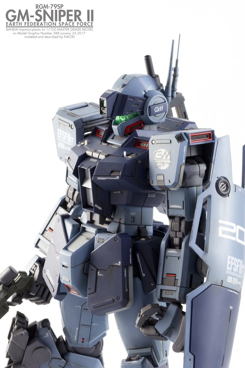 Custom Build: MG 1/100 GM Sniper II [Detailed] - Gundam Kits Collection ...
