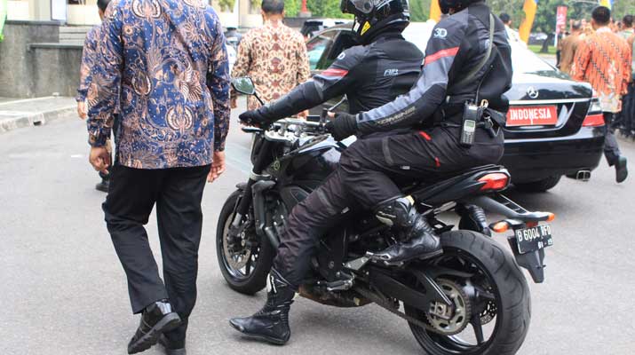 Inilah Moge  Pengawal Jokowi Selama Di Jogja JogjaUpdate com