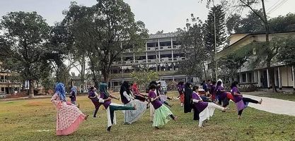 কুড়িগ্রামে কিশোরীদের আত্মরক্ষার জন্য মাঠে চলছে প্রশিক্ষণ