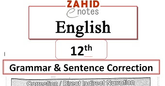 2nd year English sentence notes